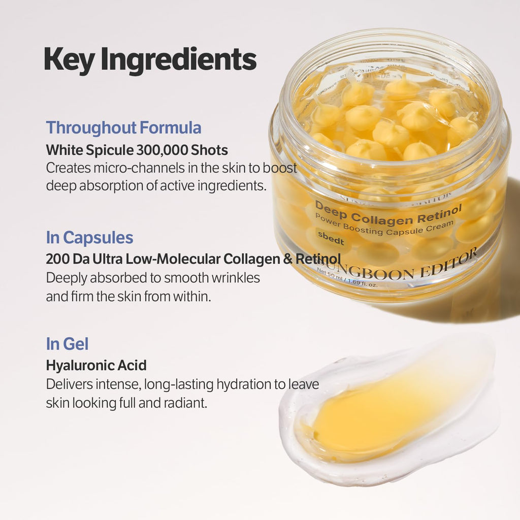 Sungboon Editor Deep Collagen Retinal Capsule Cream | 50 mL
