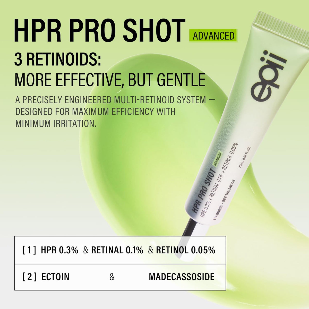 epii HPR Pro Shot Retinoid Serum | 20 mL
