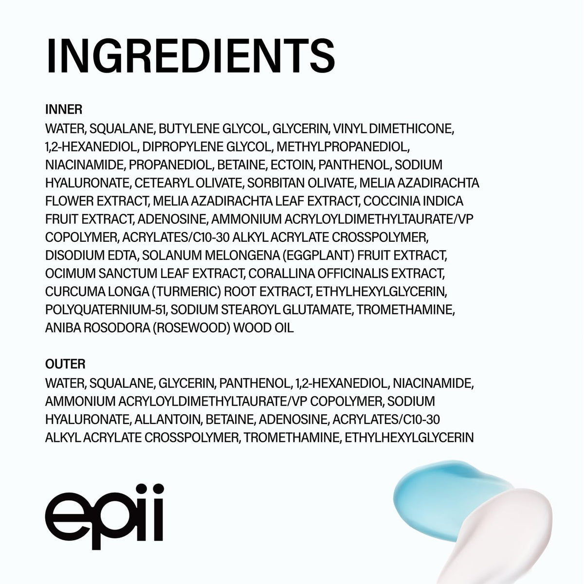 epii Double Up Cream with Ectoin & Panthenol | 50 mL