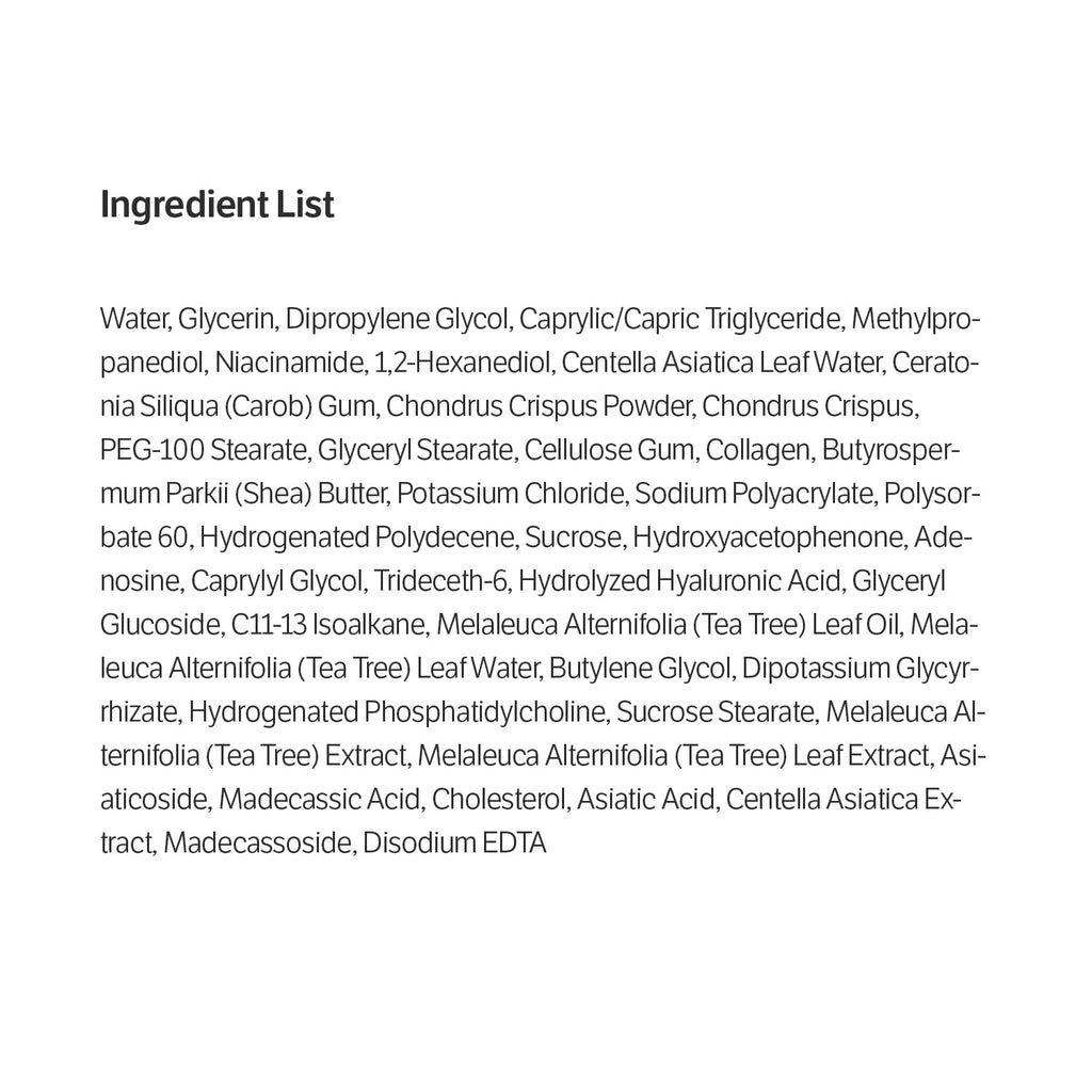 Sungboon Editor Deep Collagen Cica & Tea Tree Hydrogel Mask