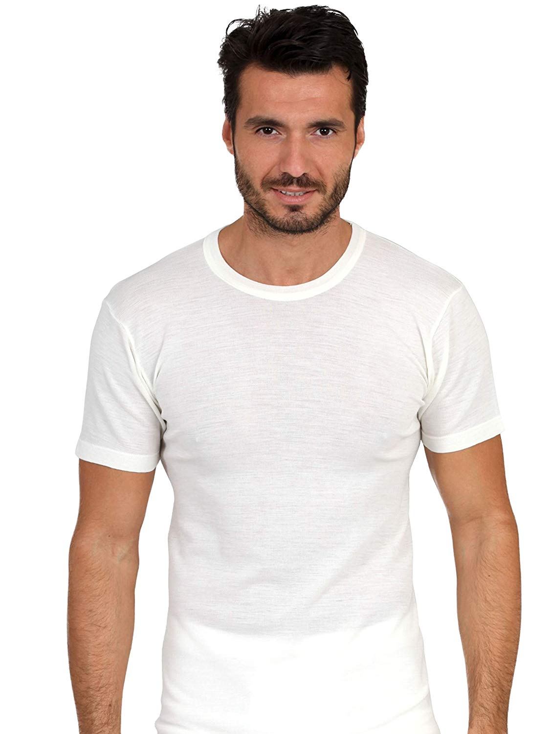 EGi Men's Merino Wool Blend T-Shirt | Made in Italy