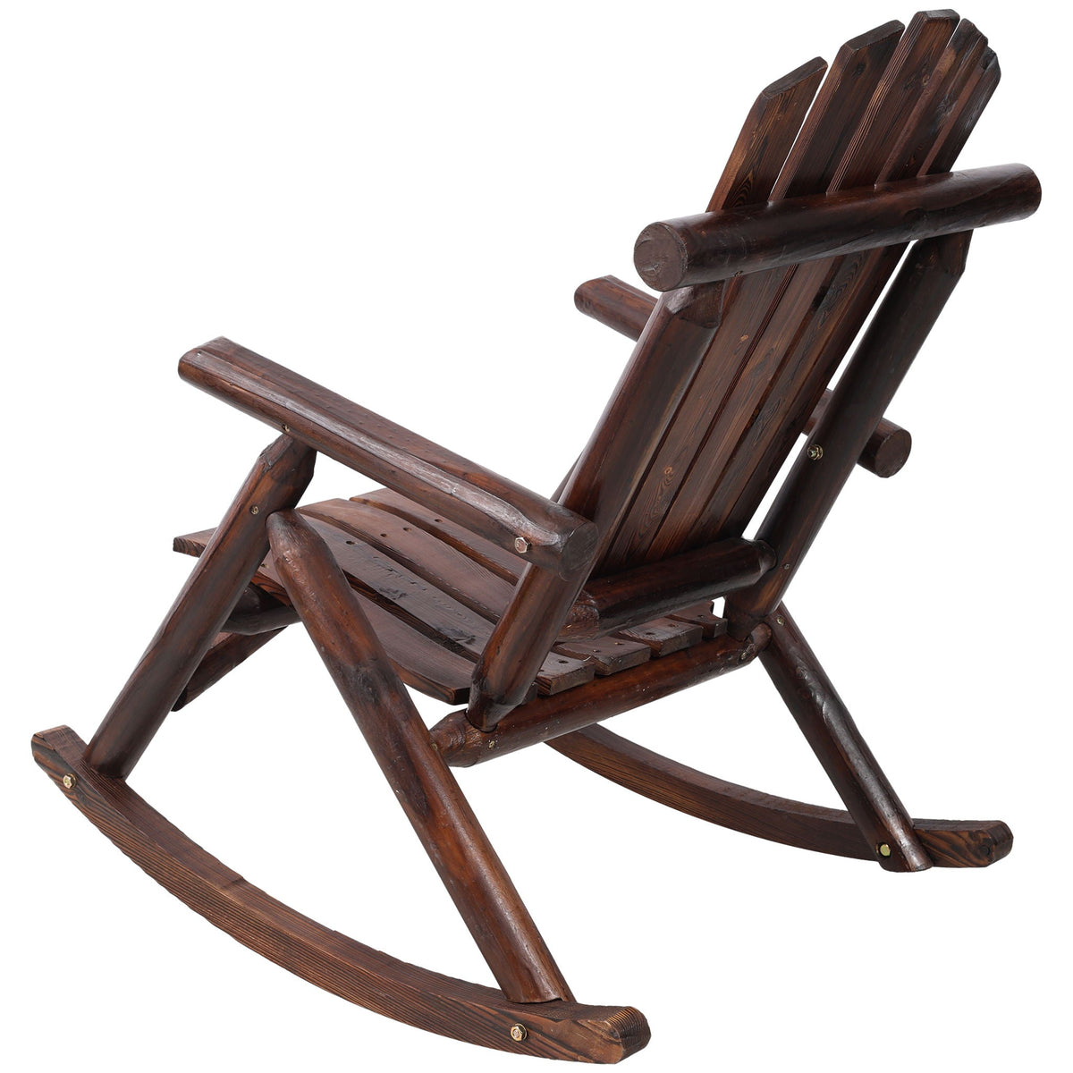 Fir Wood Porch Rocking Chair