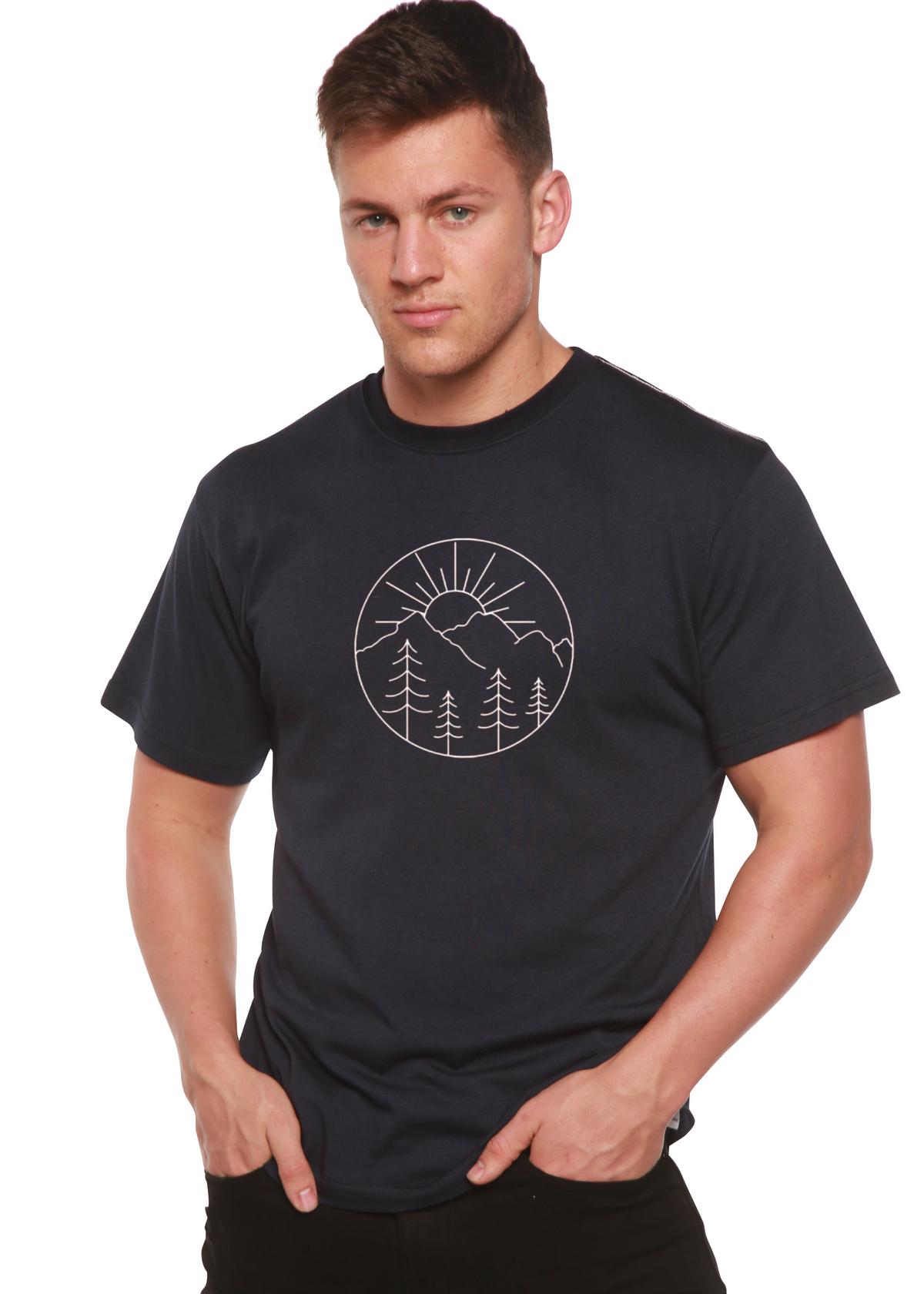 Nature Lover Hike Bamboo T-Shirt | Men's Organic Cotton
