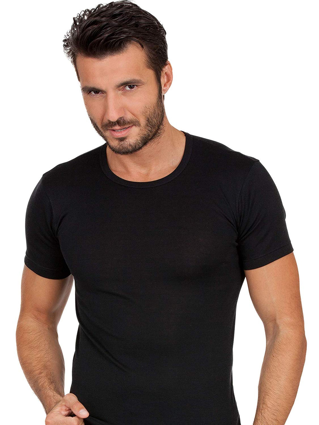 EGi Men's Merino Wool Blend T-Shirt | Made in Italy