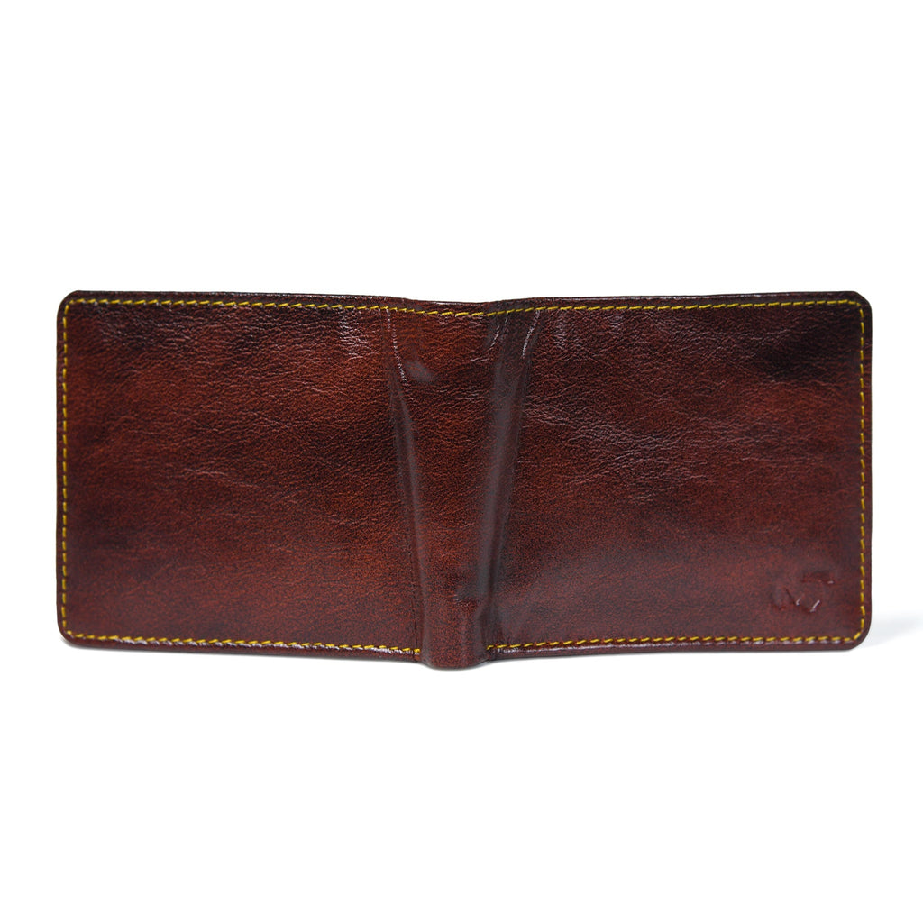Ryan Classic Top-Grain Leather Bifold Wallet