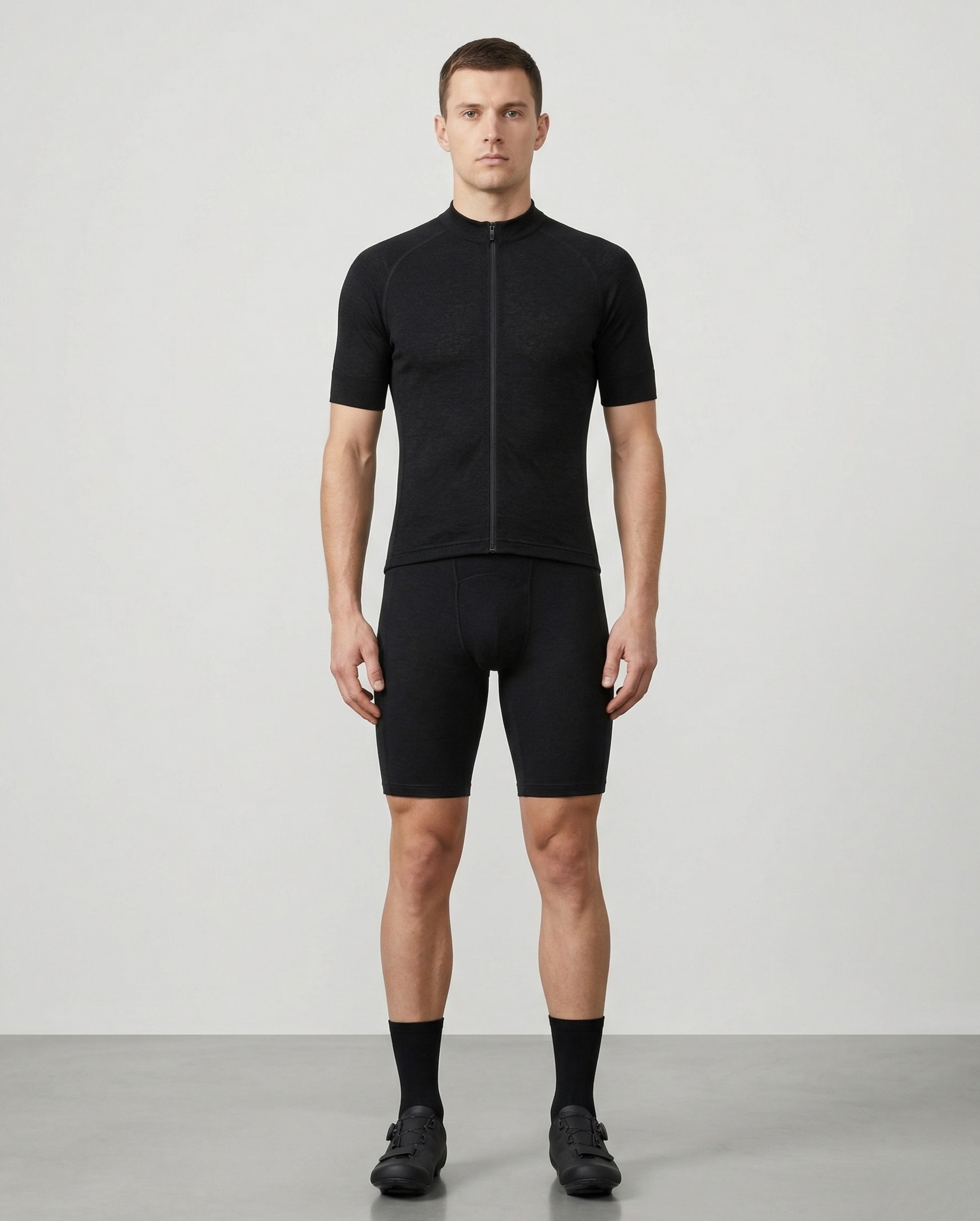 Men's Merino Wool Cycling Set – Jersey & Biker Shorts