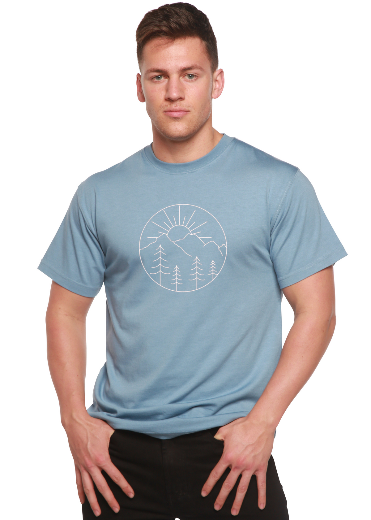 Nature Lover Hike Bamboo T-Shirt | Men's Organic Cotton