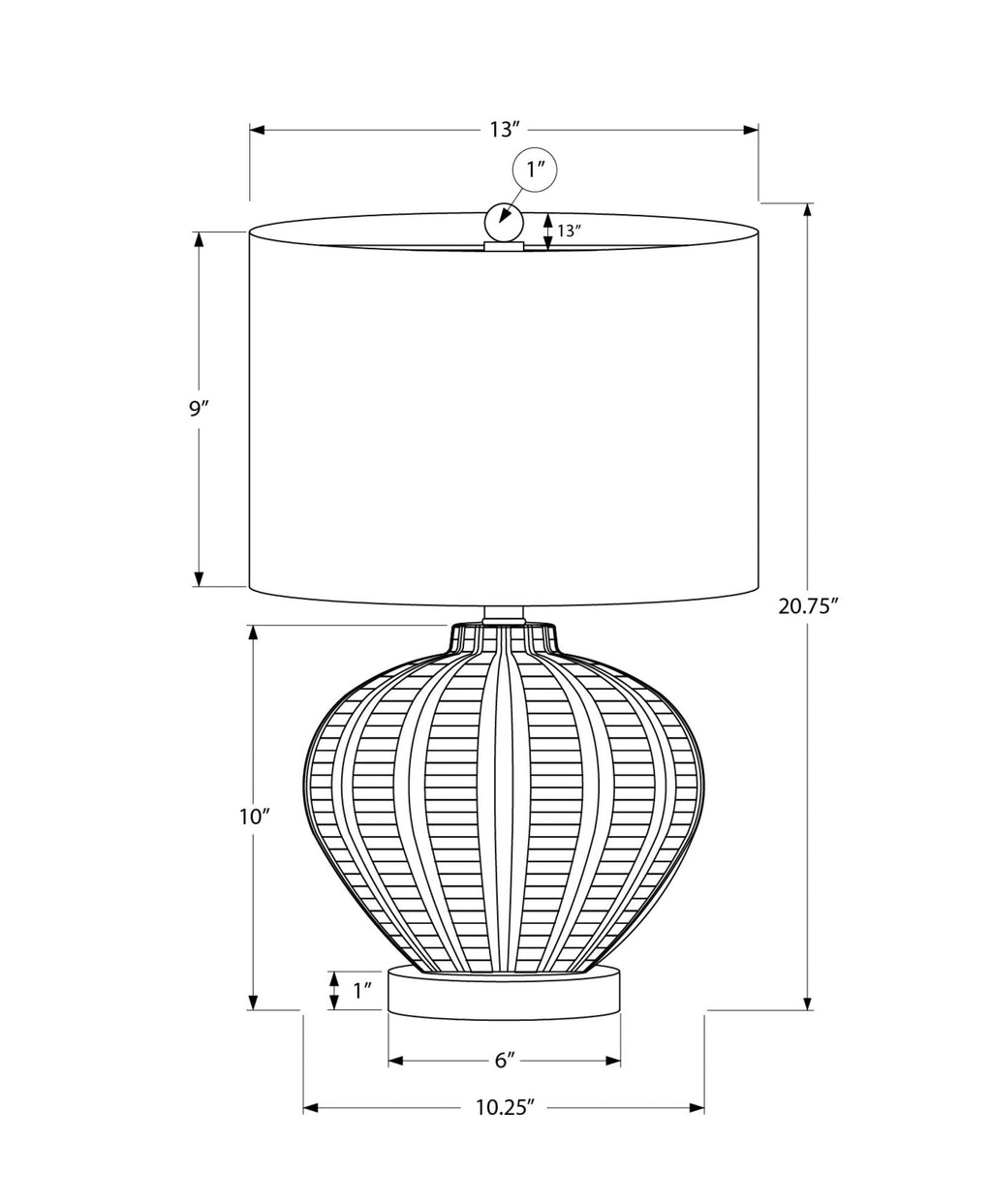 Transitional Lighting Table Lamp with Ivory Linen Shade - Cream