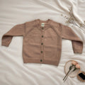 Kids Organic Cotton Cardigan | Cloud-Soft, Hypoallergenic, Made in Peru | Sizes 1T-4T