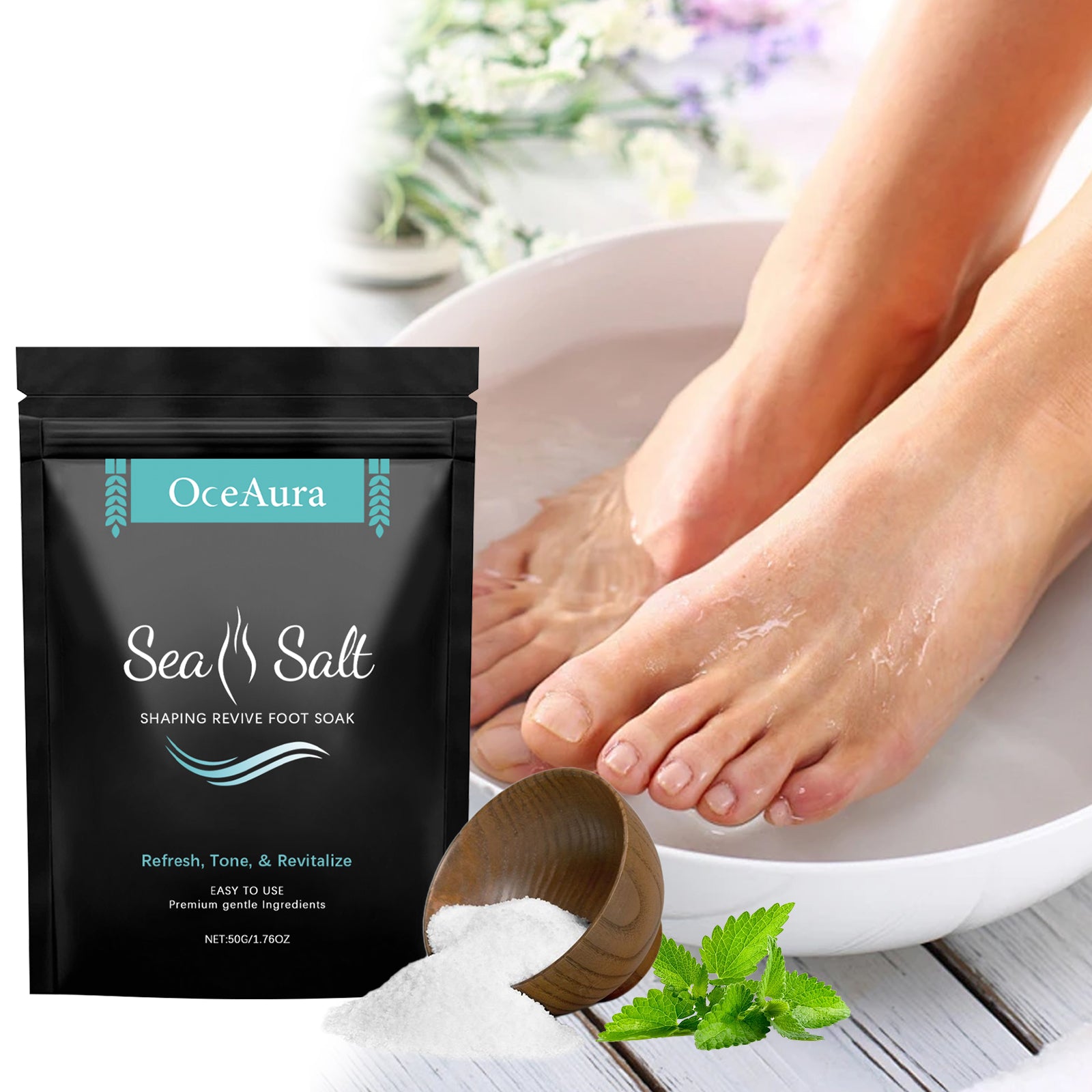 Sea Salt Foot Soak & Body Bath Salt