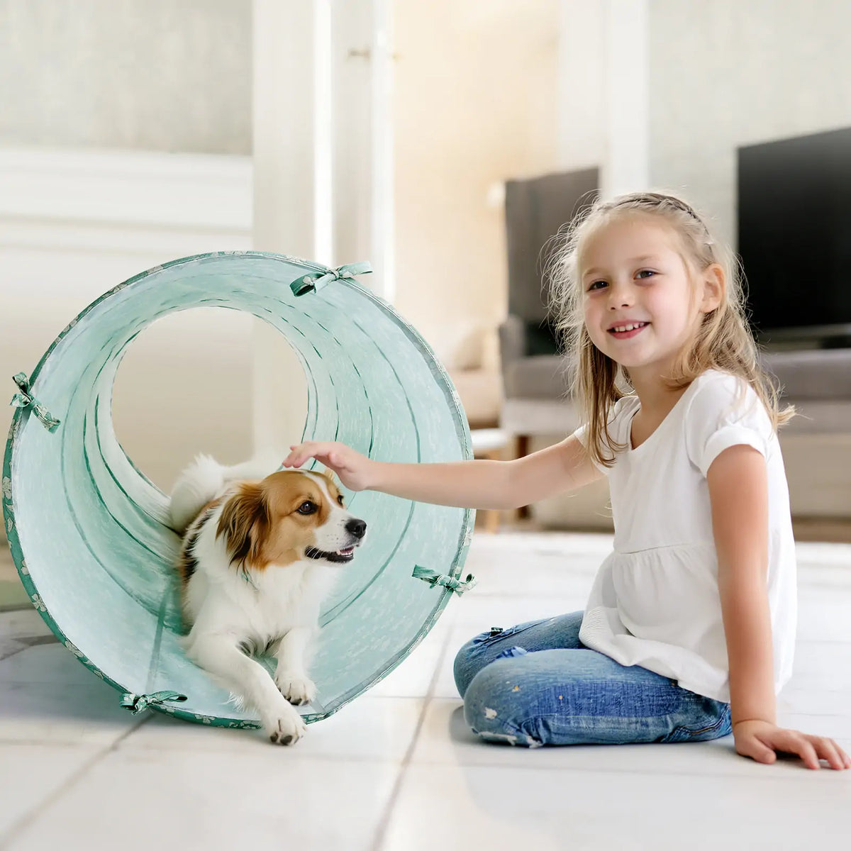 Tiny Land® Adventure Foldable Kids Play Tunnel