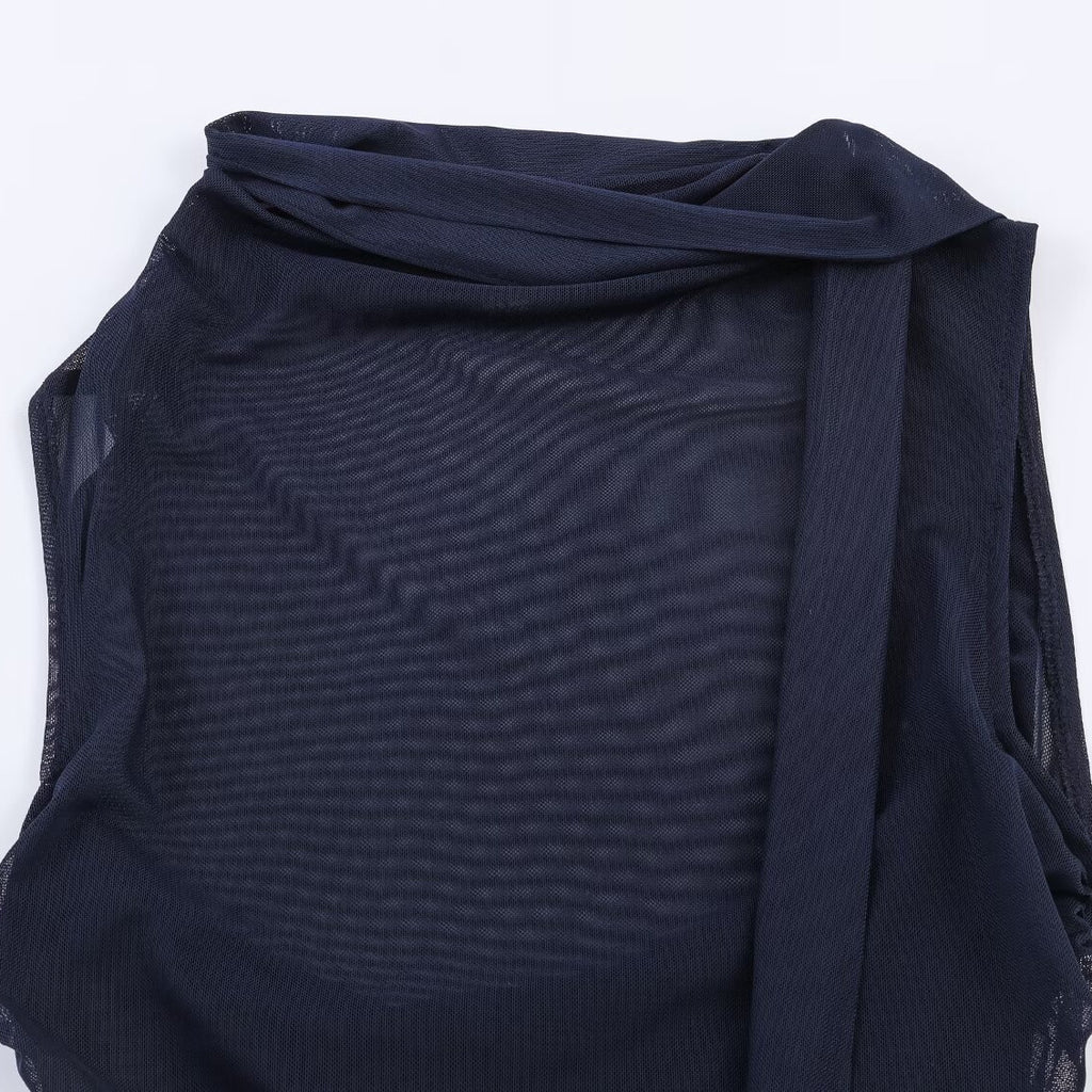 Style Chiffon Scarf Top for Women