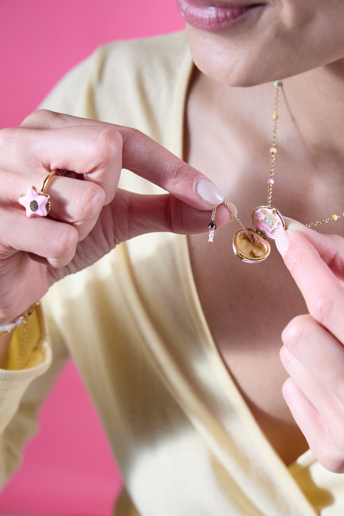 Polly Pocket™ Heart House Locket Necklace | ALEX AND ANI