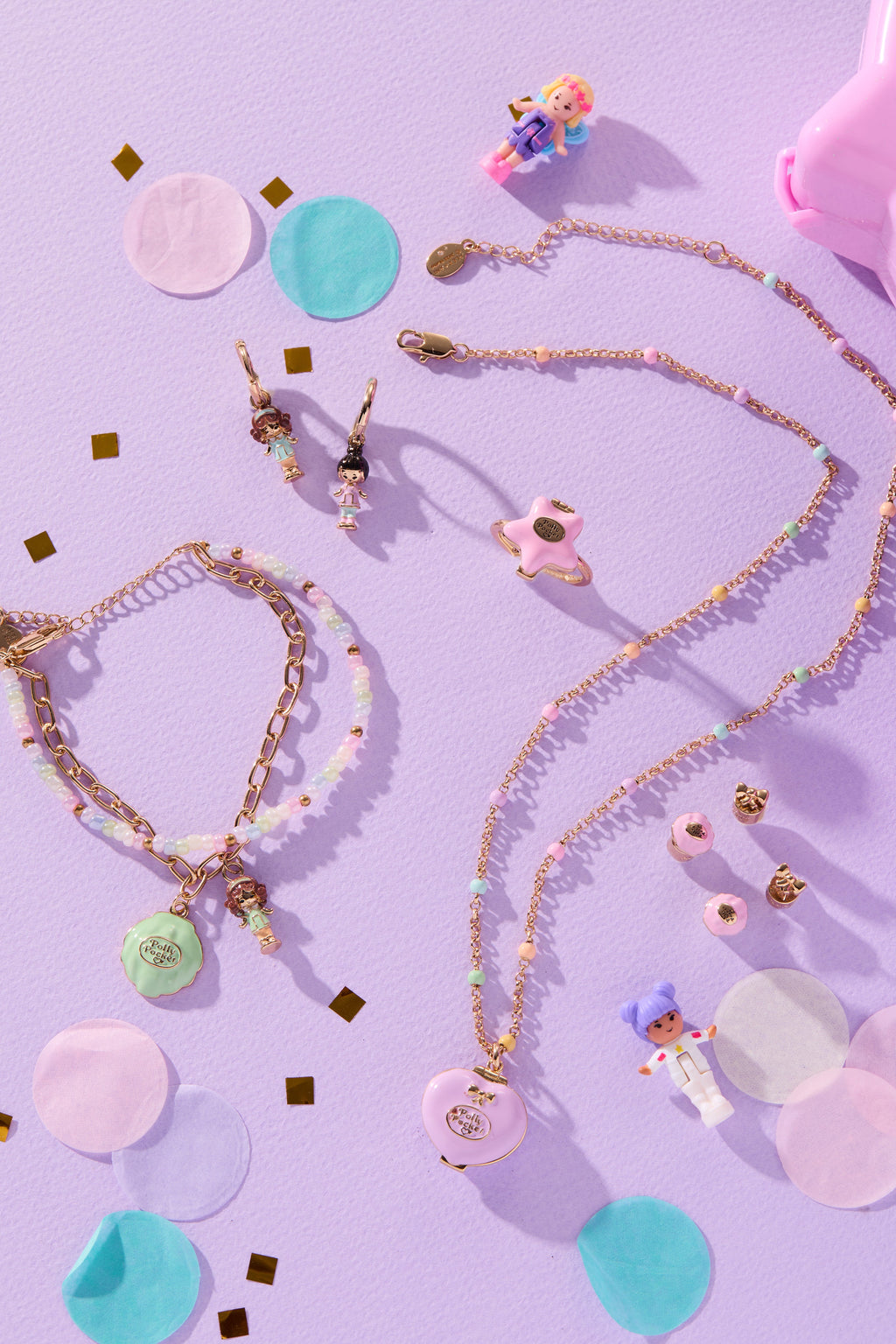 Polly Pocket™ Double-Strand Charm Bracelet | ALEX AND ANI