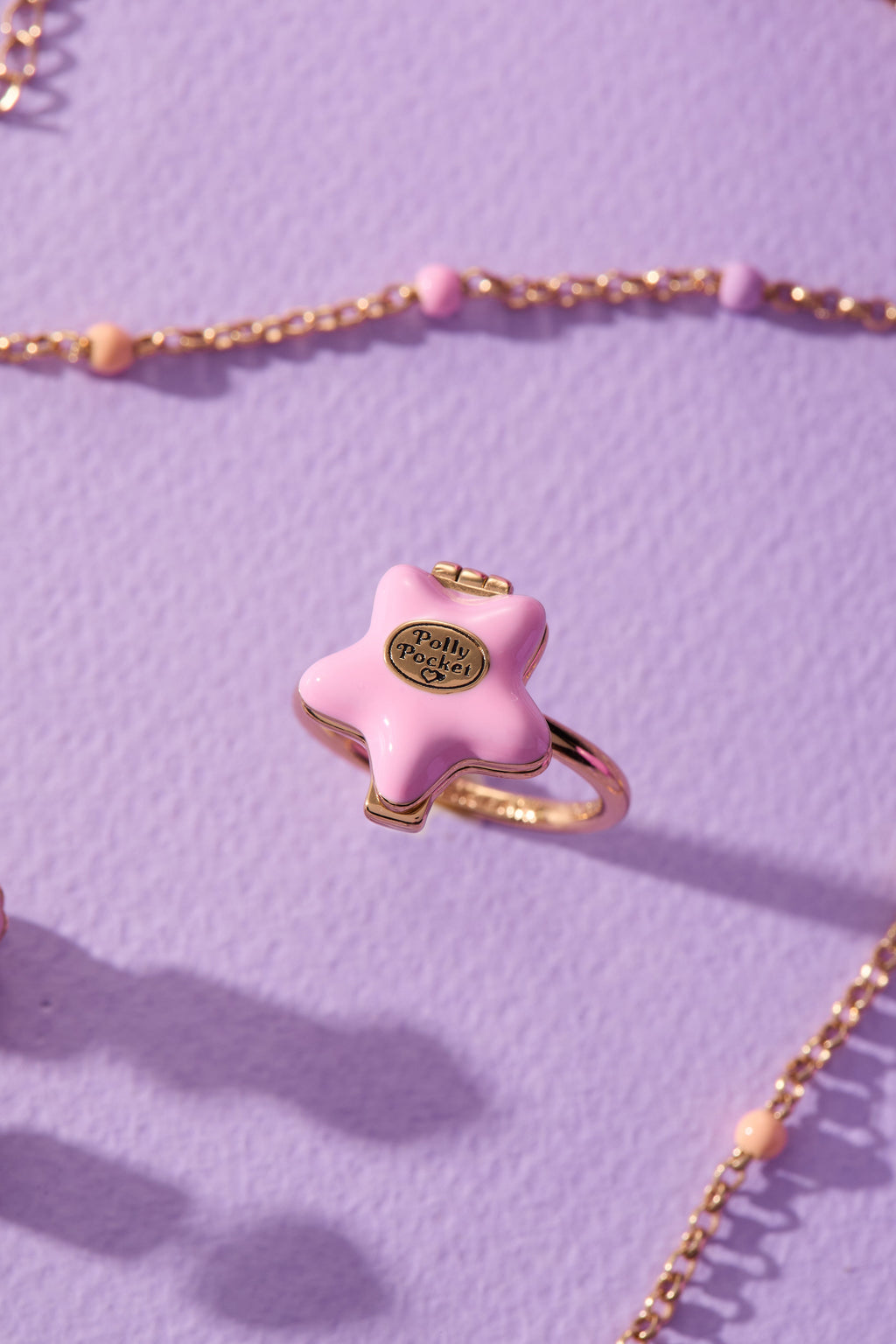 Polly Pocket™ Star Locket Ring | ALEX AND ANI