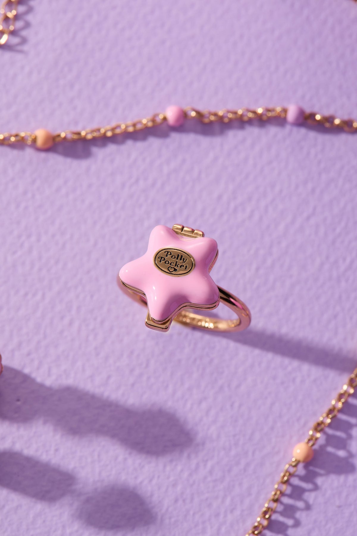 Polly Pocket™ Star Locket Ring | ALEX AND ANI