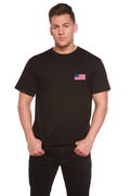 American Flag Bamboo Graphic T-Shirt | Men's Organic Cotton