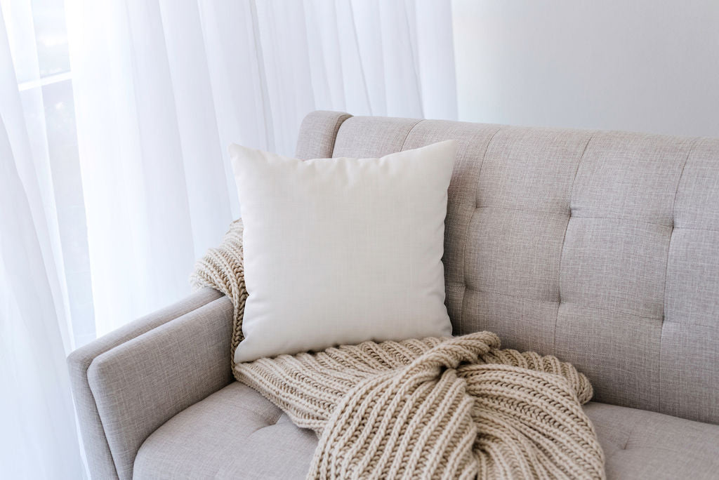 Mod Abstract Linen Pillow, College Student Gift, Mother's Day Gift, Christmas Gift