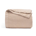 100% Pure Cotton Waffle Weave Blanket | All-Season | Chemical-Free