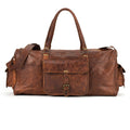 Portland Full-Grain Leather Duffel Bag | Vintage Brown