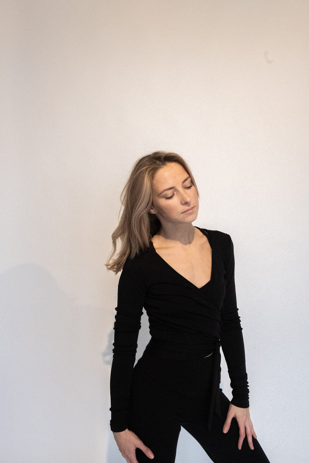 Women's Organic Cotton Ballerina Wrap | Reversible Statement Top