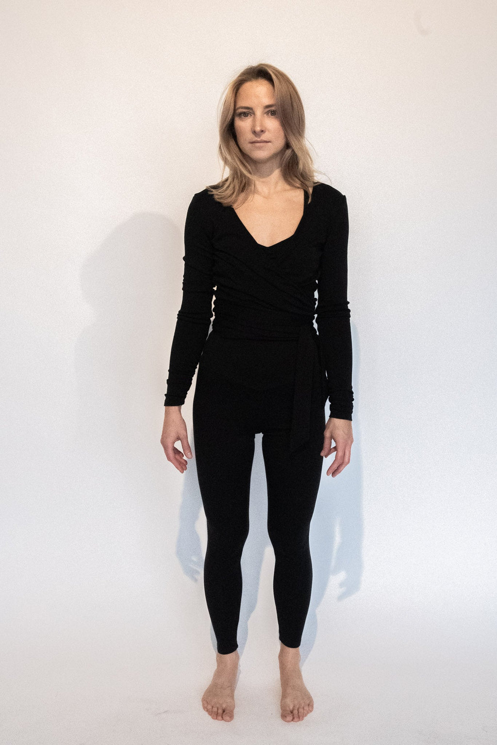 Women's Organic Cotton Ballerina Wrap | Reversible Statement Top