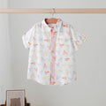 Colorful Claws Organic Cotton Crawfish Collared Shirt