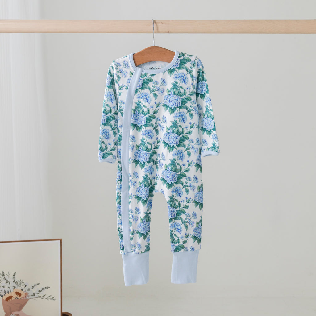 Hydrangea Heaven Organic Cotton Pajama Set