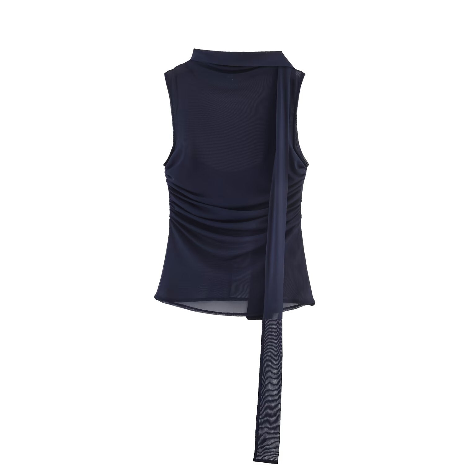 Style Chiffon Scarf Top for Women