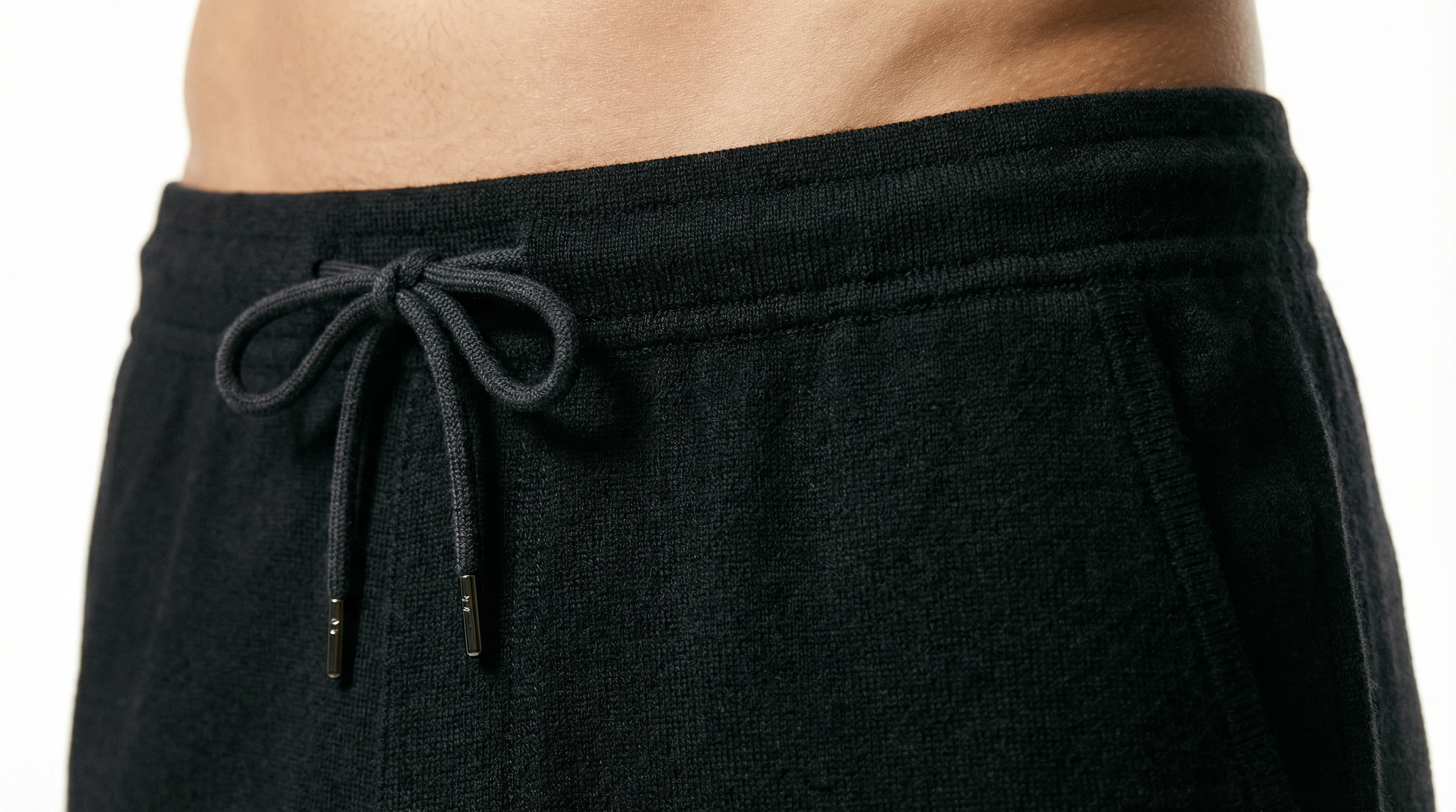 Men's Merino Wool Swim Shorts – Black