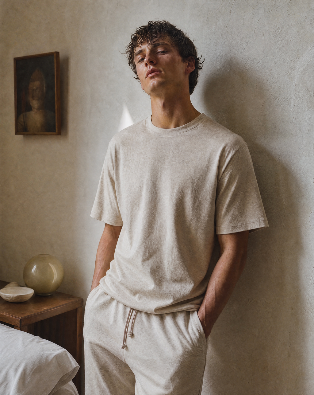 Organic Cotton & Linen Pyjama Pants — GOTS Certified