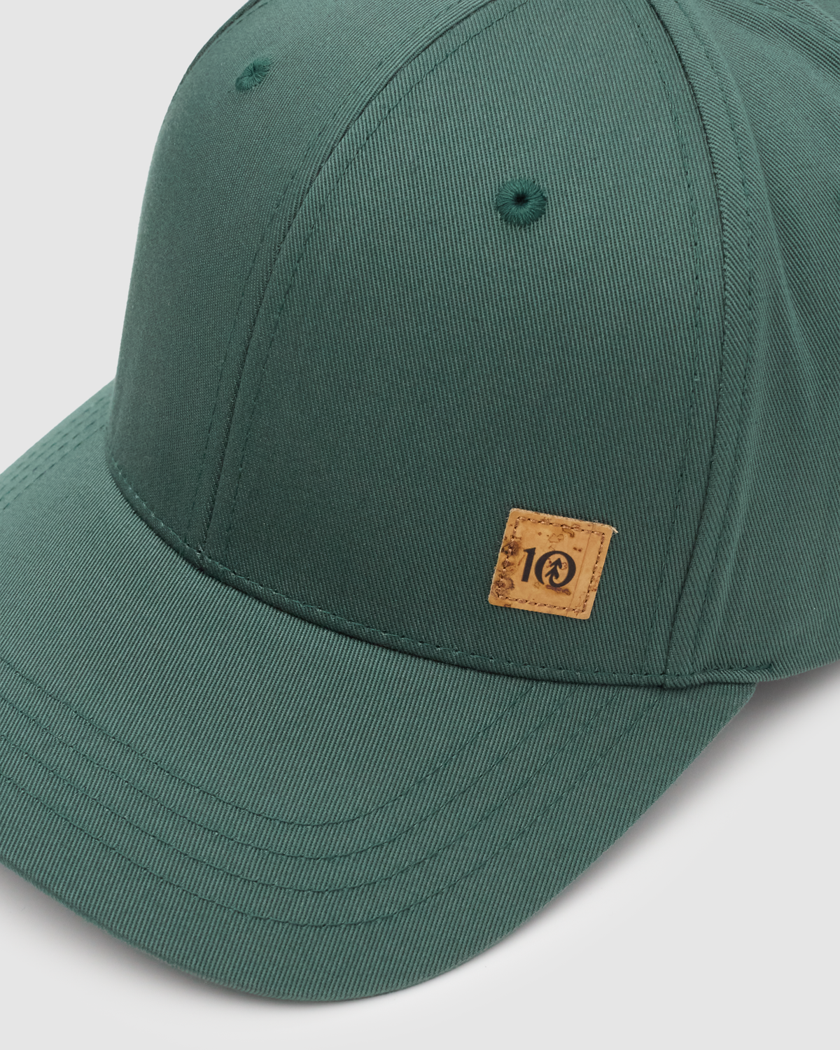 Cork Icon Elevation Hat in Pine Green | Tentree