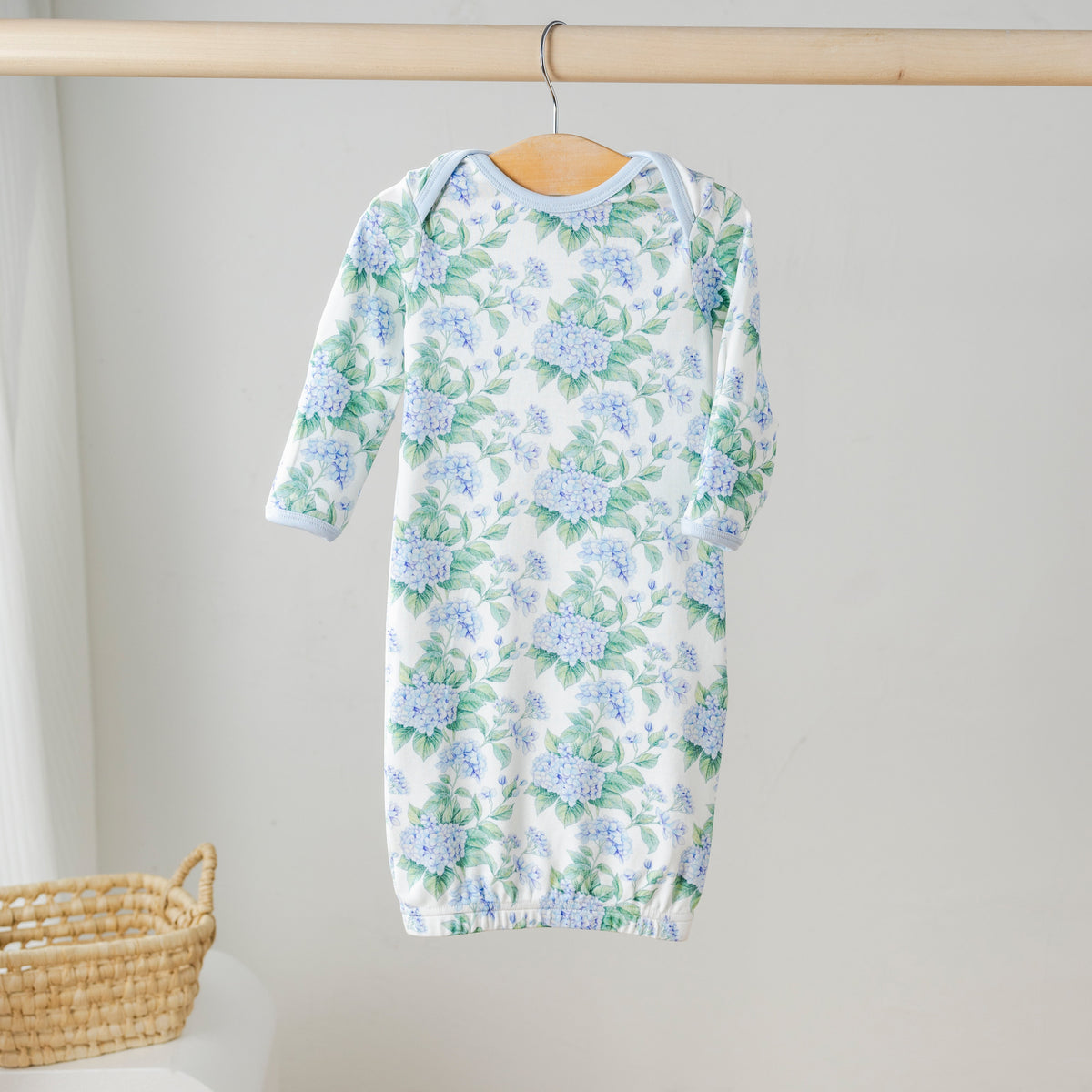 Hydrangea Heaven Organic Cotton Pajama Set