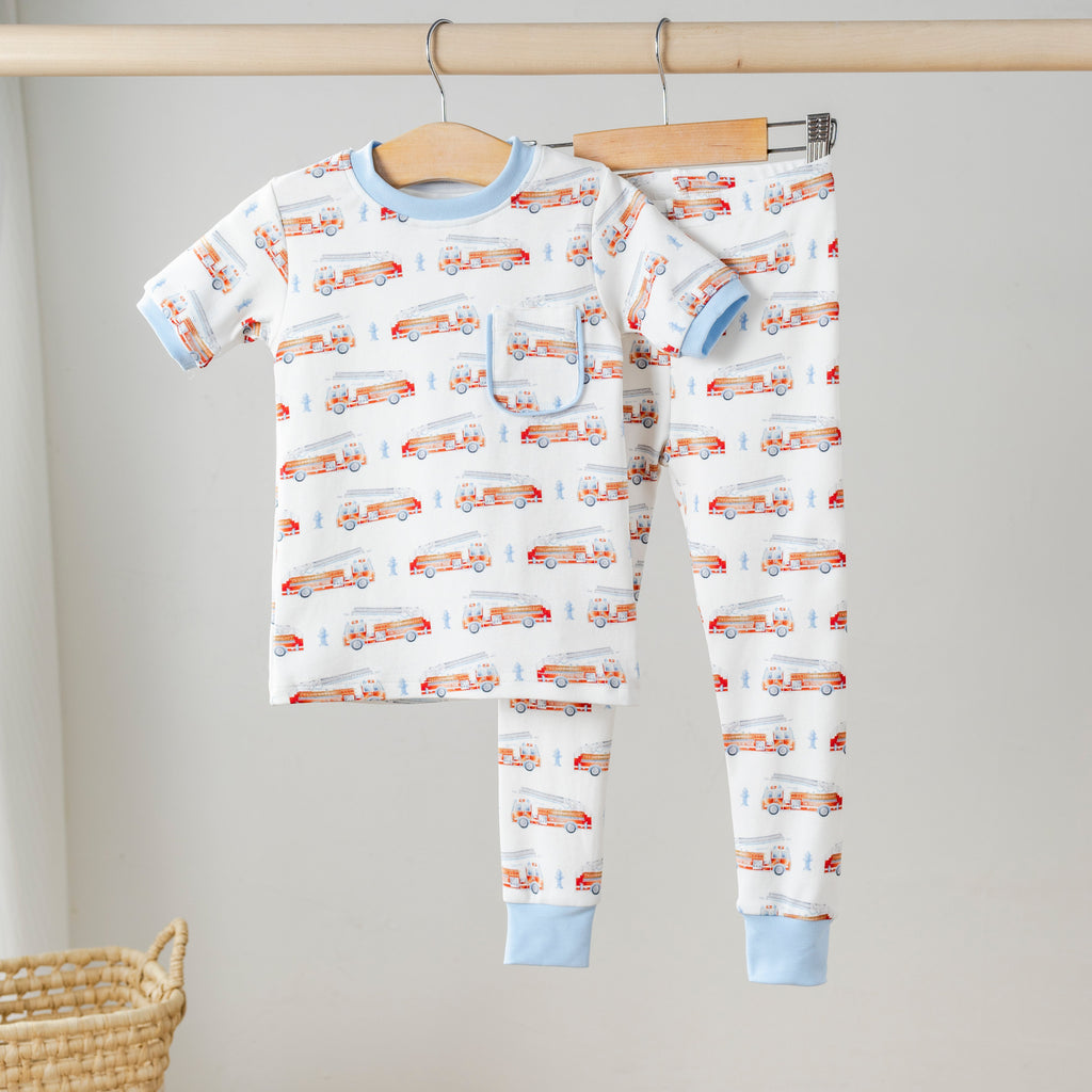 Heroes on Wheels Organic Cotton Pajama Set