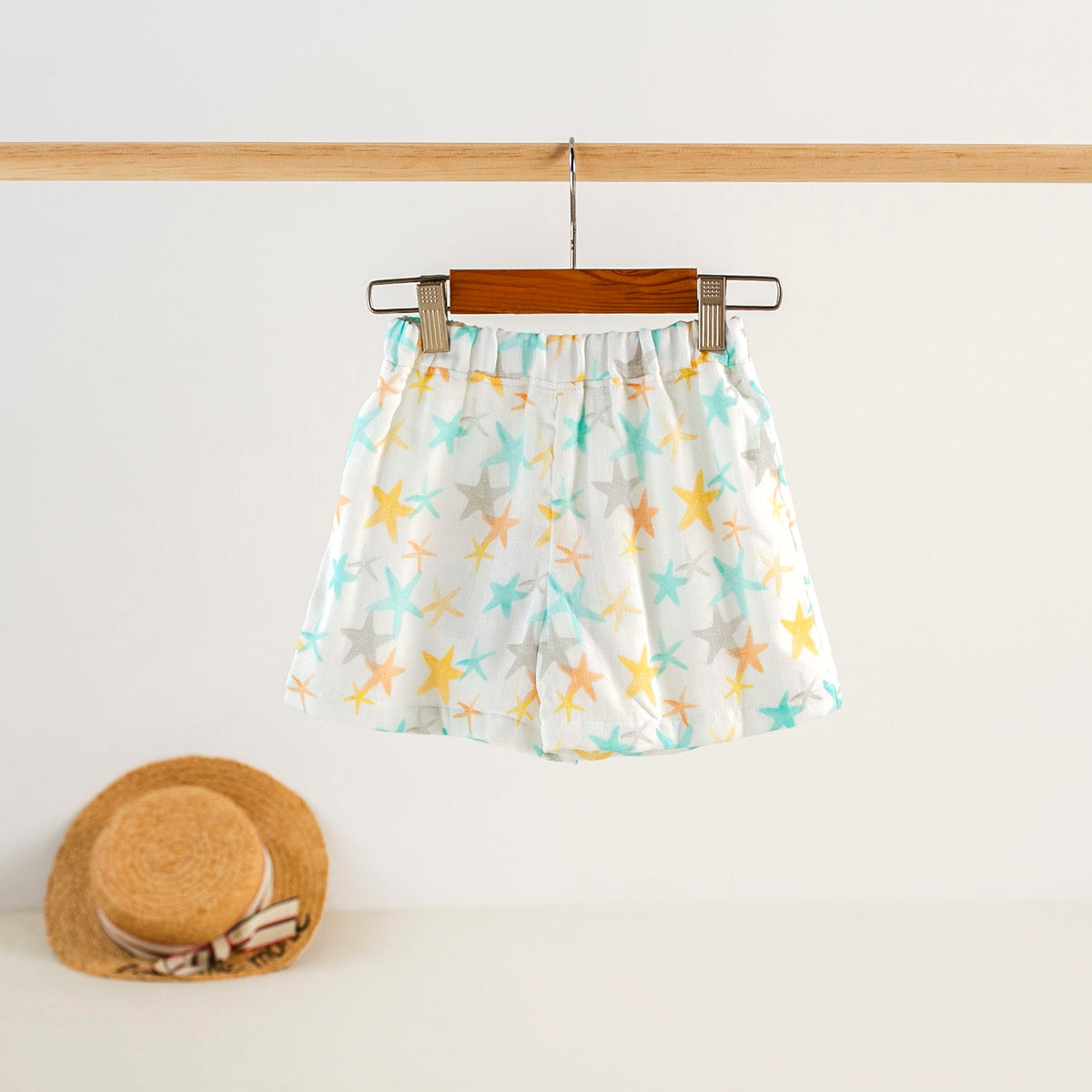 Starfish Organic Muslin Kids’ Shorts