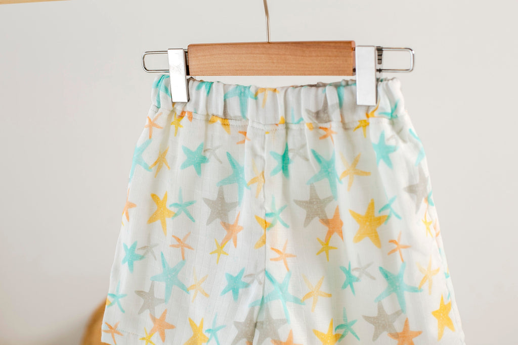 Starfish Organic Muslin Kids’ Shorts