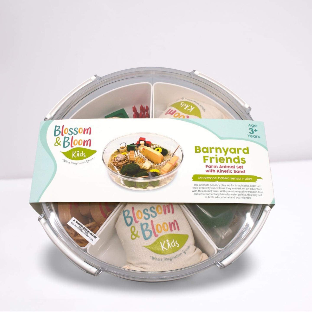 Barnyard Friends Farm Sensory Kit with Kinetic Sand