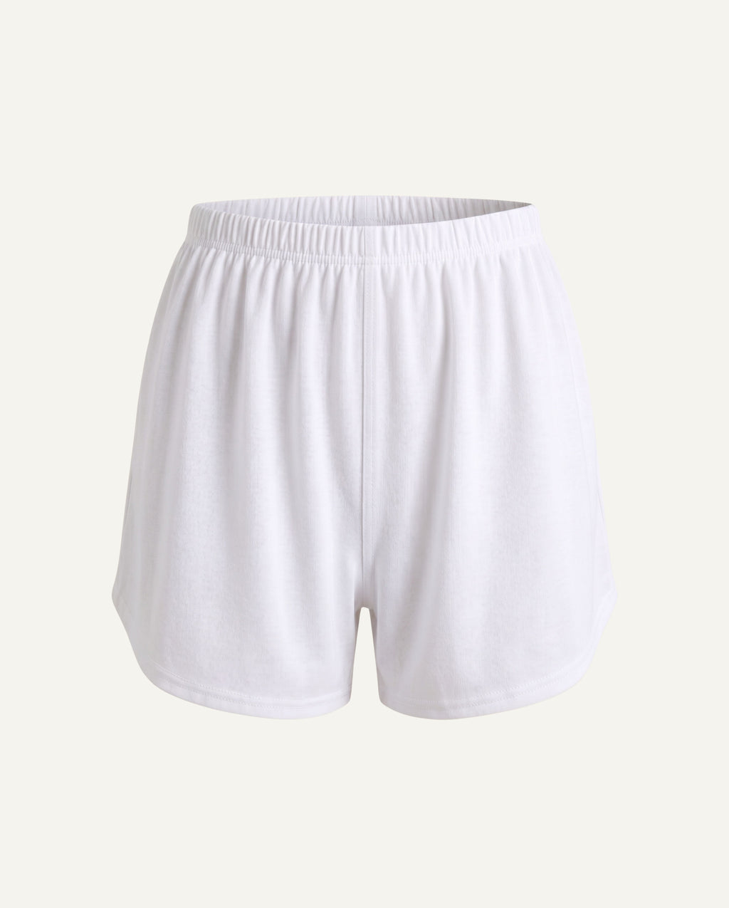 Seaweed Pyjama Shorts - White