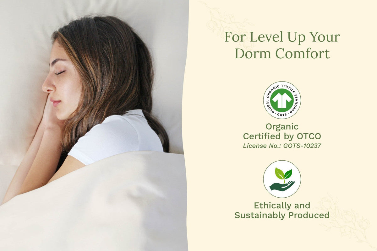 Organic Cotton Sateen Bed Sheet Set | GOTS Certified, Silky-Soft & Breathable | Organic Cotton Mart