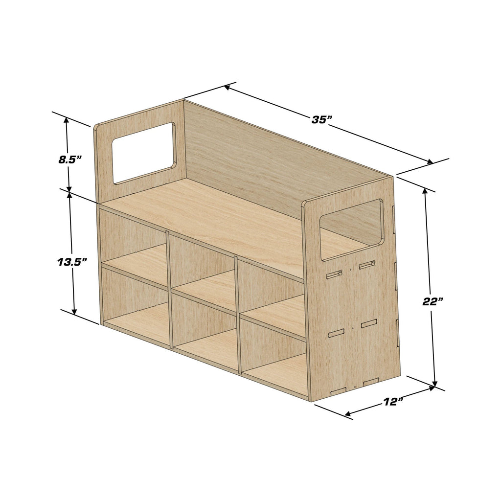 MONTY- Toddler Bench