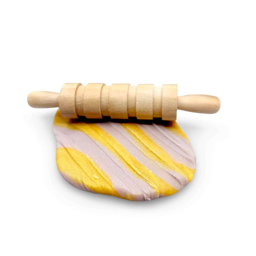 Natural Wood Playdough Tools | 9-Piece Set