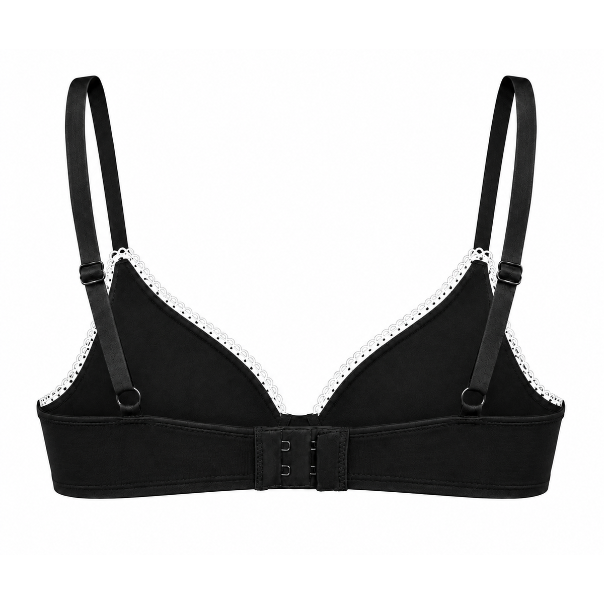 Organic Cotton Wireless Plunge Bralette