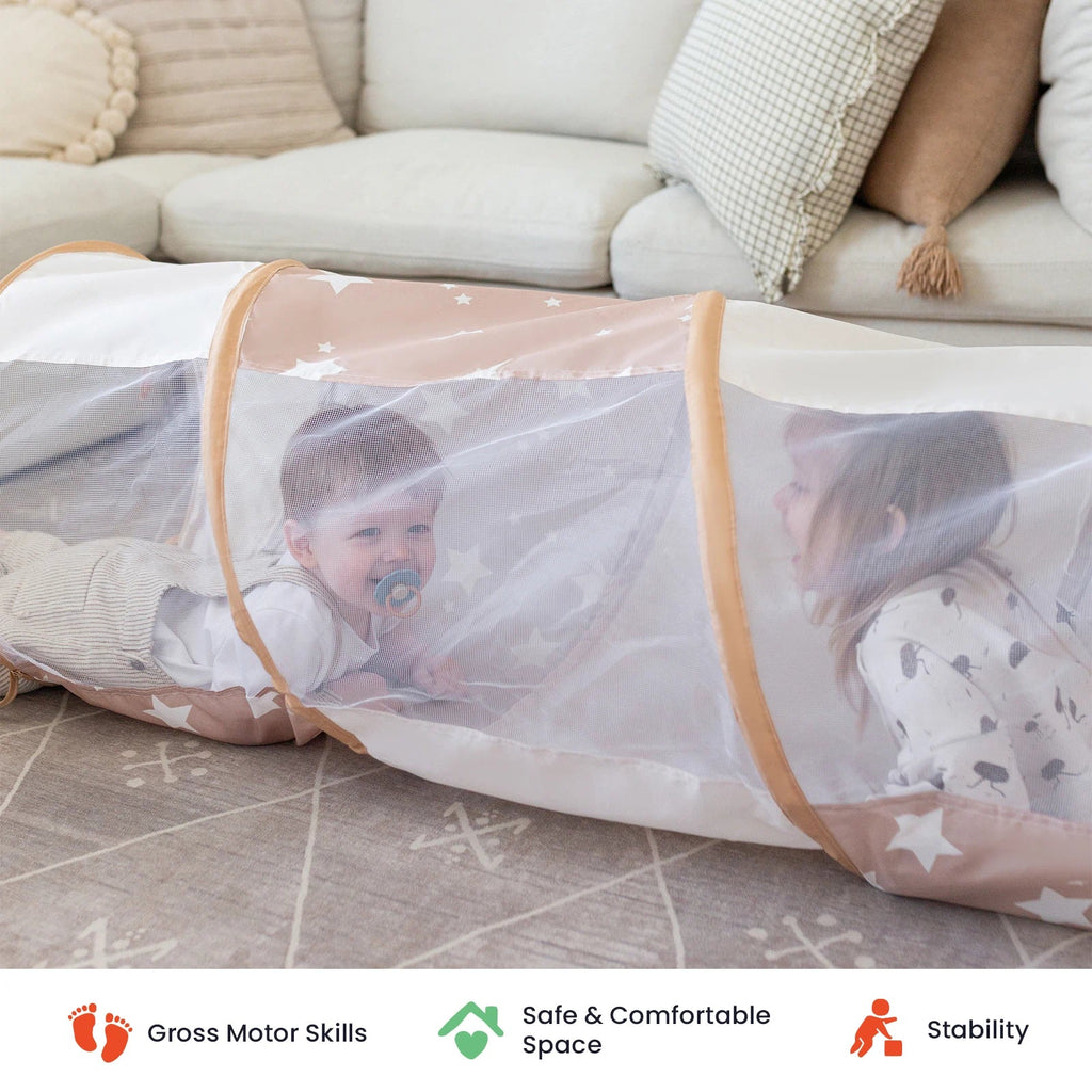 Tiny Land® Adventure Foldable Kids Play Tunnel