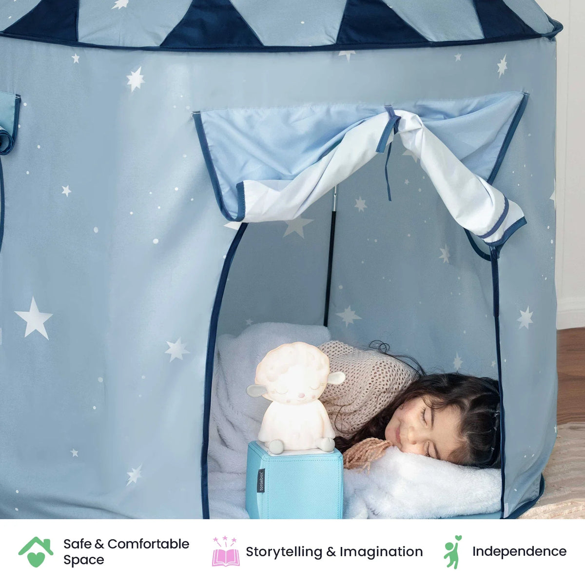 Tiny Land® Kids Indoor Play Tent & Reading Hideaway
