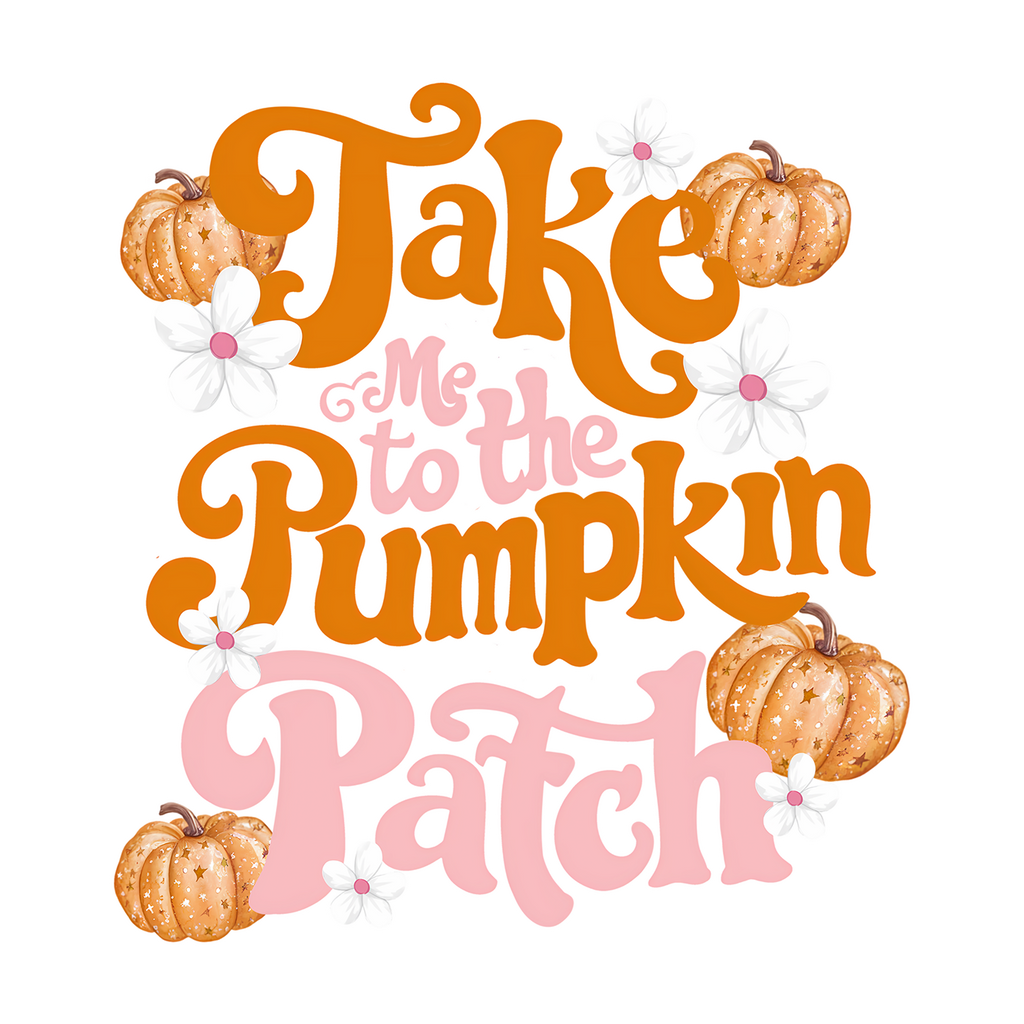 Take Me to the Pumpkin Patch Glass Cups
