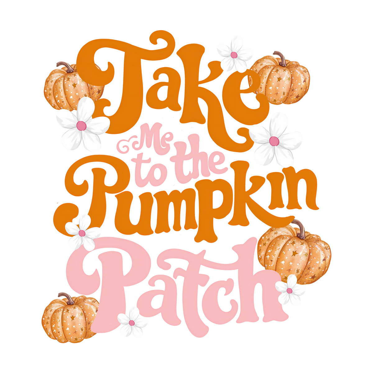 Take Me to the Pumpkin Patch Glass Cups