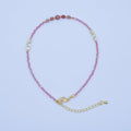 Gold-Filled Gemstone-Style Chain Anklet