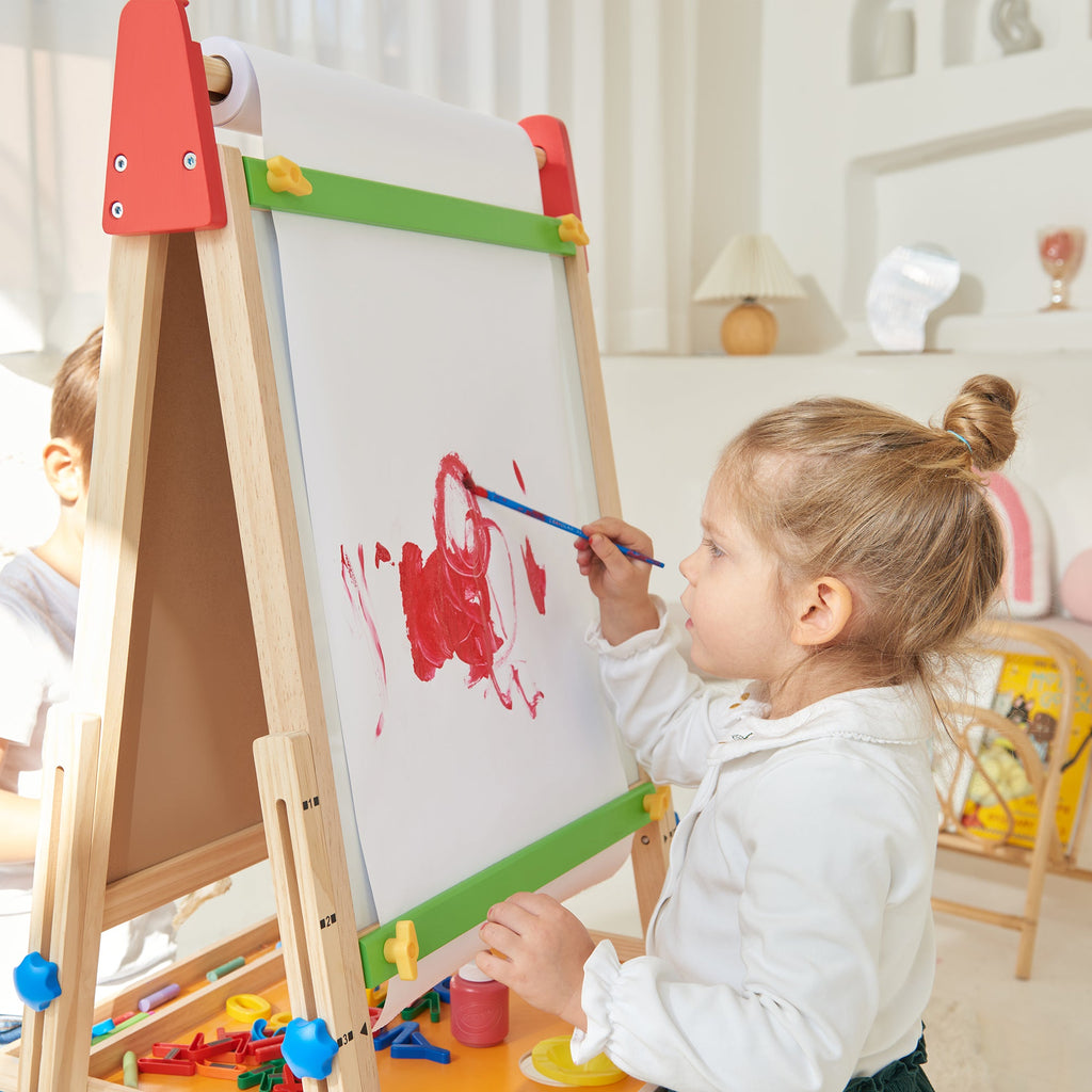 Tiny Land® Adjustable 3-in-1 Kids Art Easel