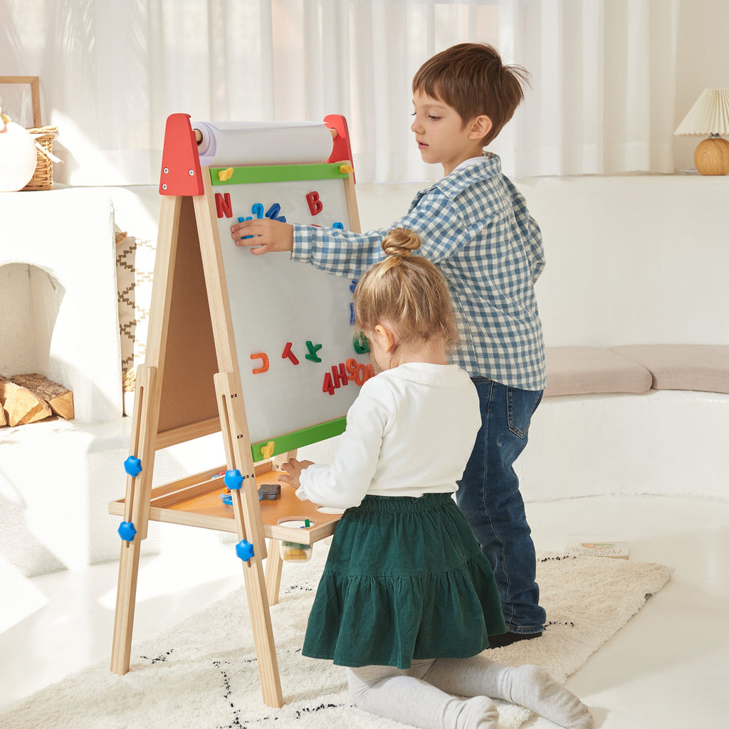 Tiny Land® Adjustable 3-in-1 Kids Art Easel
