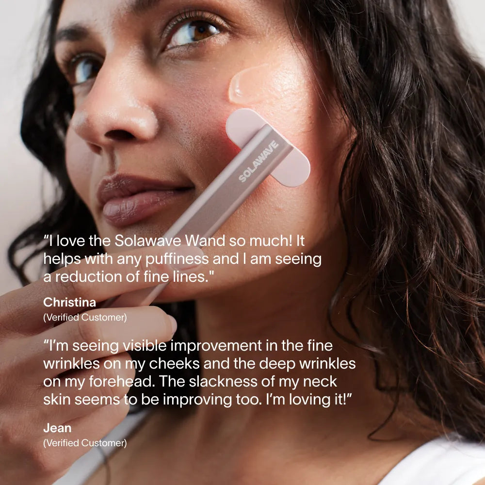 Solawave 4-in-1 Skincare Wand & LightBoost Serum Kit